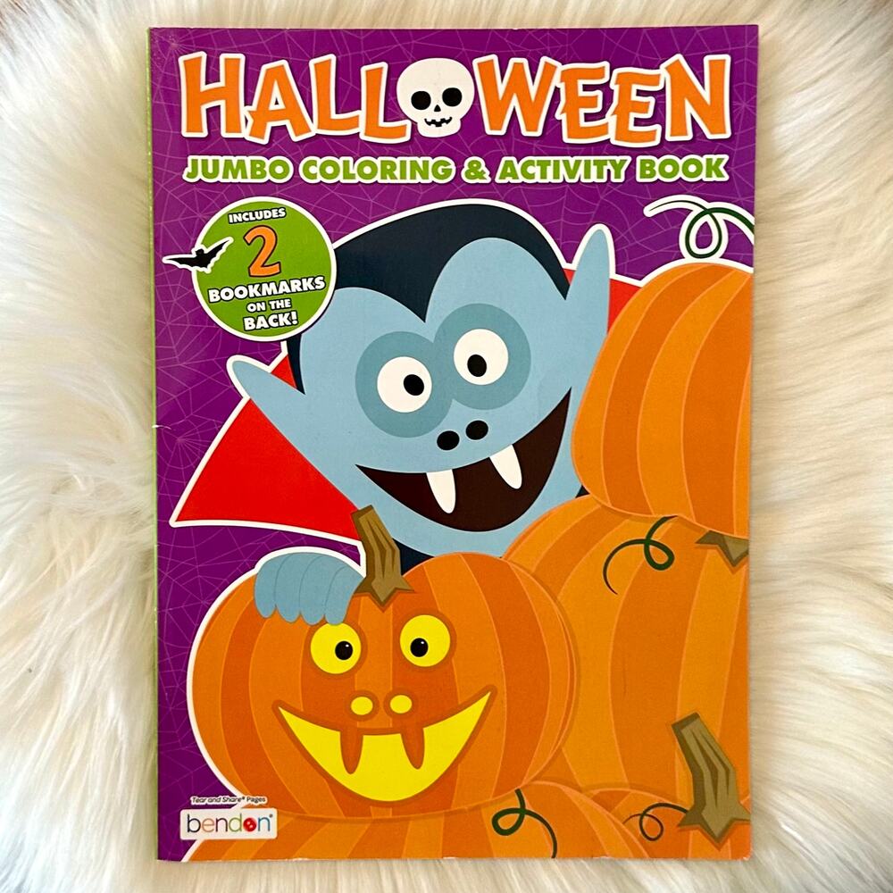 Halloween Giant/Jumbo Coloring/Activity Books & Sticker Activity Books Bundle - Picture 10 of 11